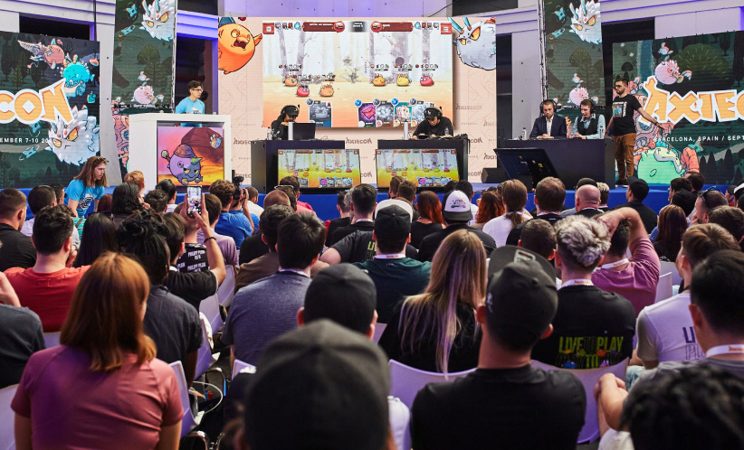 Esports final at AxieCon